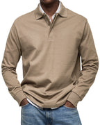 Wilson | Classic Long Sleeve Polo Shirt