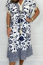 Veloria | Casual Comfortable Midi Dress